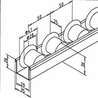 32.0560_Roller_Strip_With_Flanged_Rollers_MP