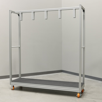 Cart With Vertical Dividing Bars Thumbnail
