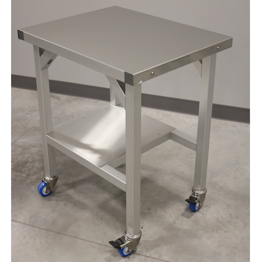 Clean Room Cart With Stainless Steel Top 1