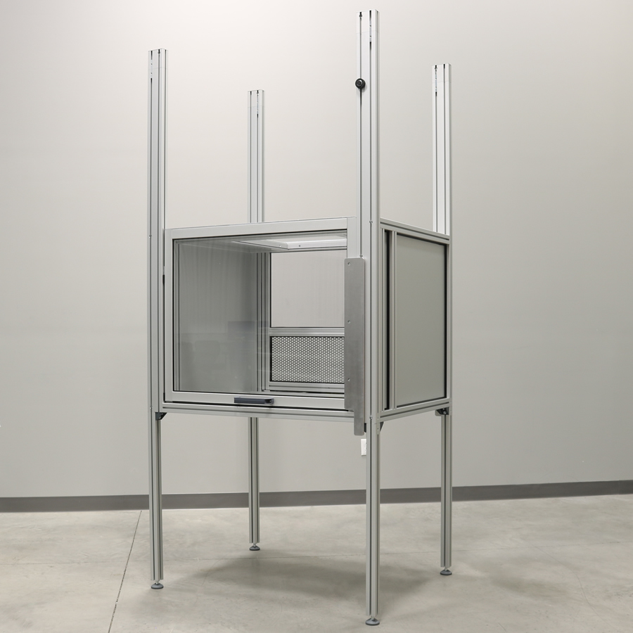 Clean Room Pass Thru With Counterweighted Doors 1