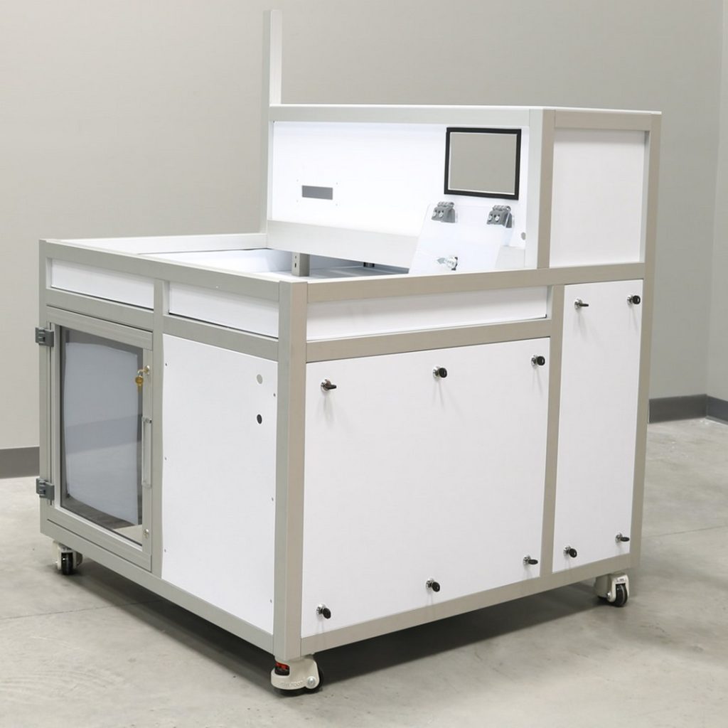 G Series Enclosure With White HDPE Panels 6