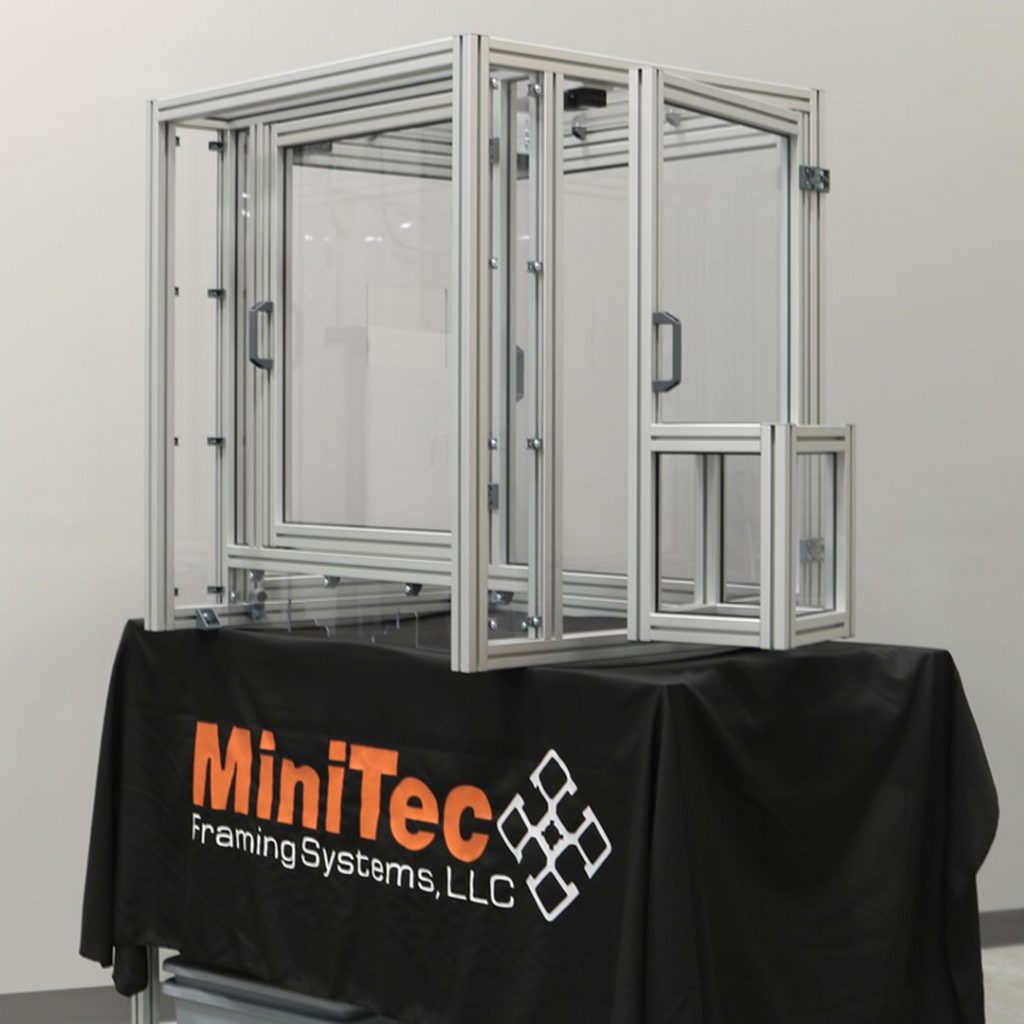 Hinged Door With Clearance