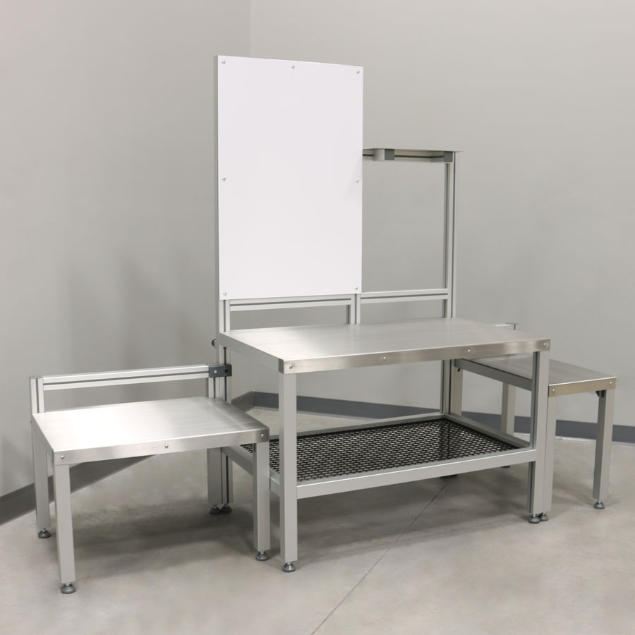 Hygenic Packing Station For Pharmaceutical Bottles 1