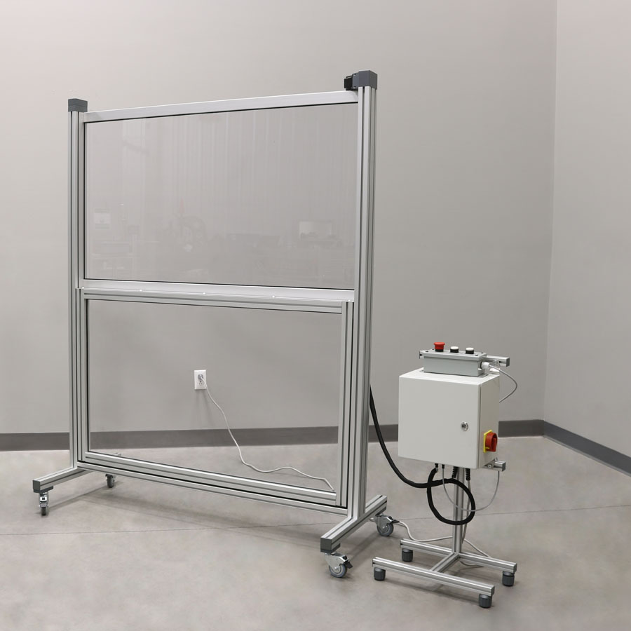 Motorized-Vertical-Countweighted-Door-1