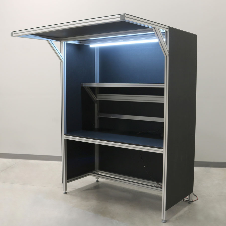Partially Enclosed Workstation 2